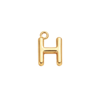 Mini Initial Charm - H