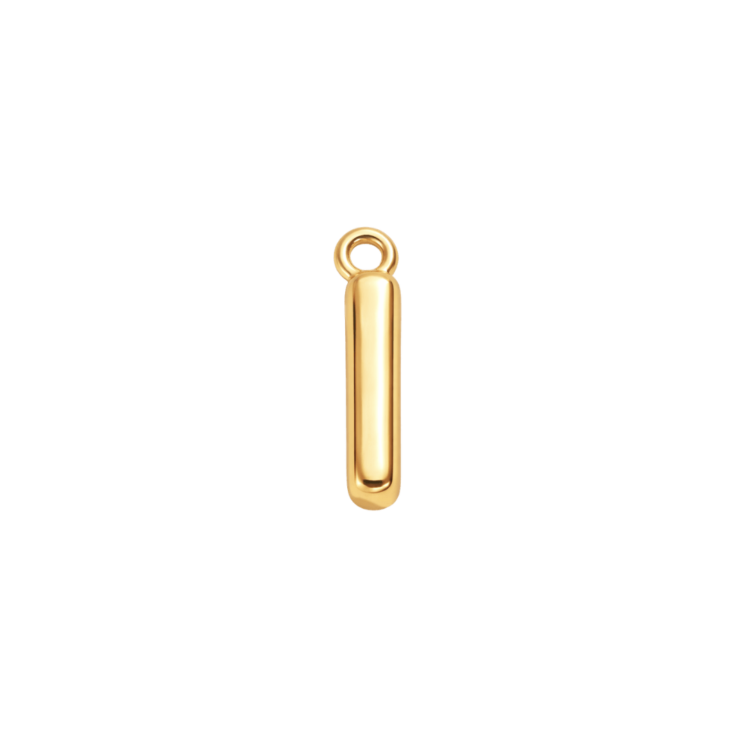 Mini Initial Charm - Luisa Luxe gold jewellery