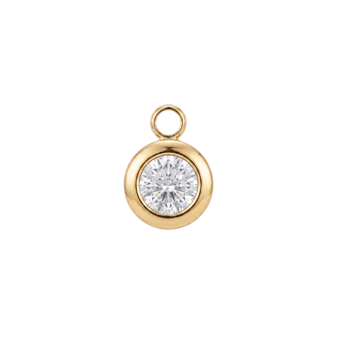 Mini Birthstone Charm - Luisa Luxe gold jewellery