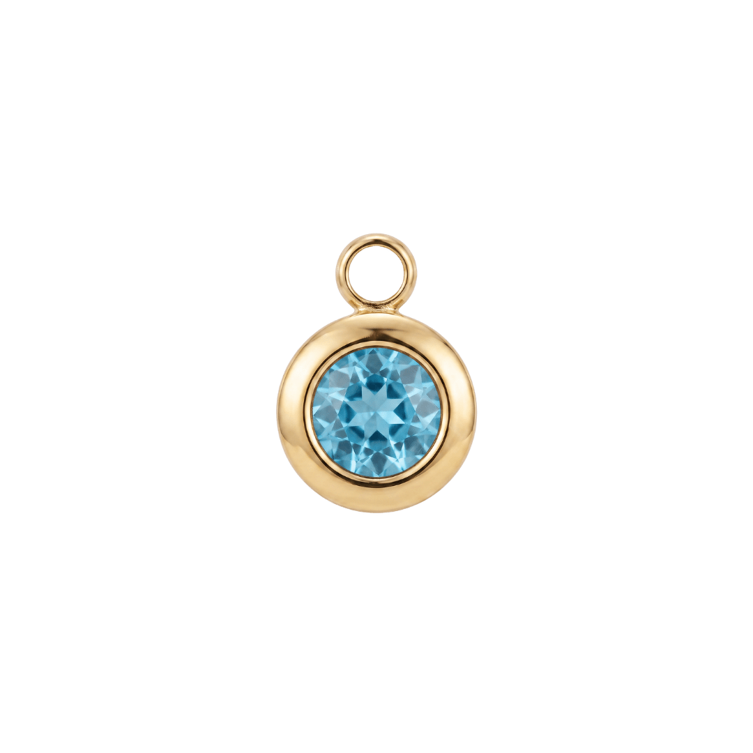 Mini Birthstone Charm - Luisa Luxe gold jewellery