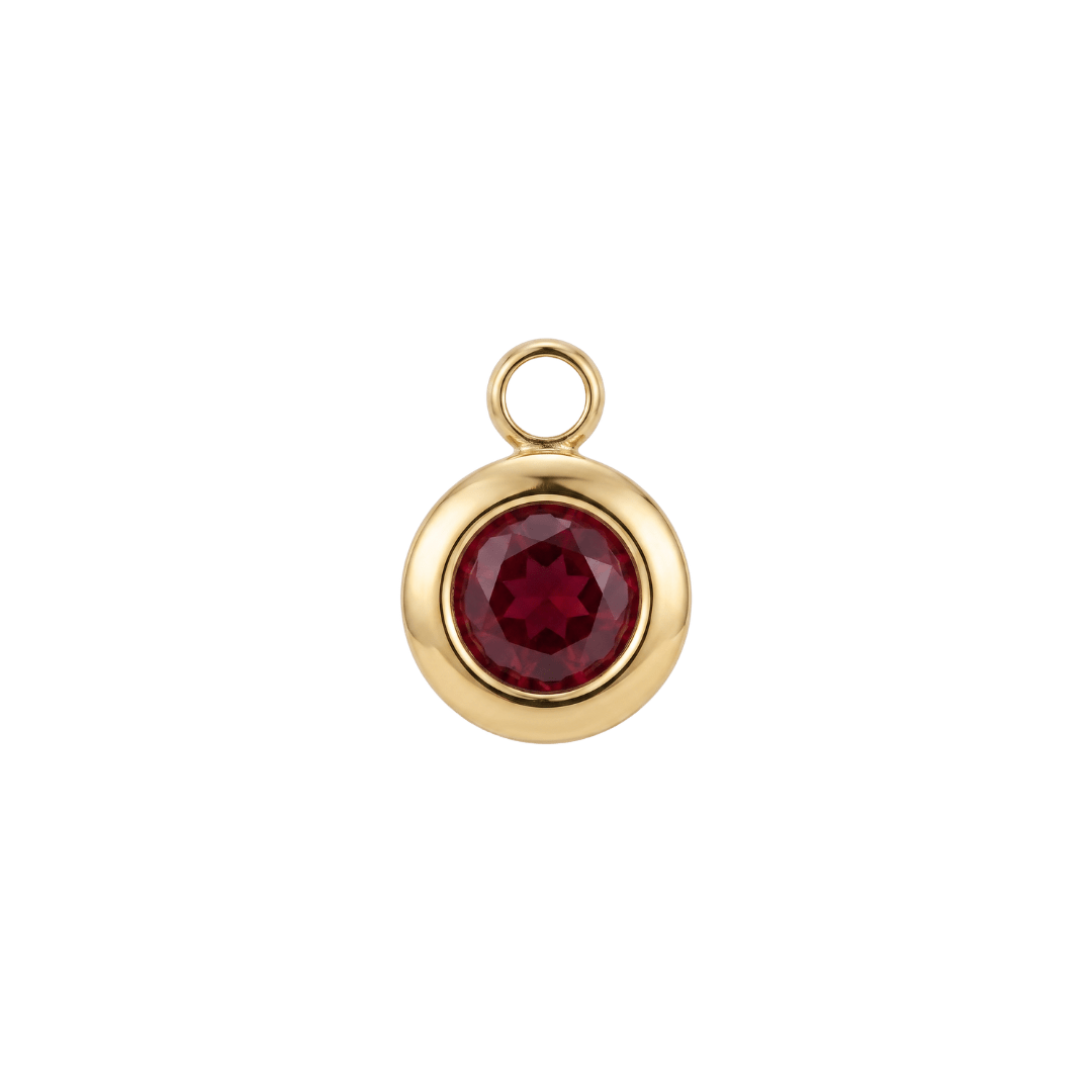 Mini Birthstone Charm - Luisa Luxe gold jewellery