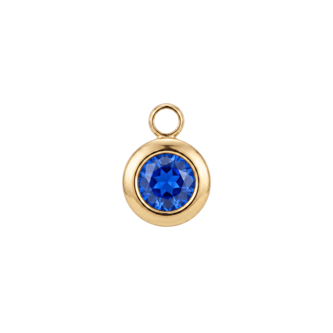 Mini Birthstone Charm - Luisa Luxe gold jewellery