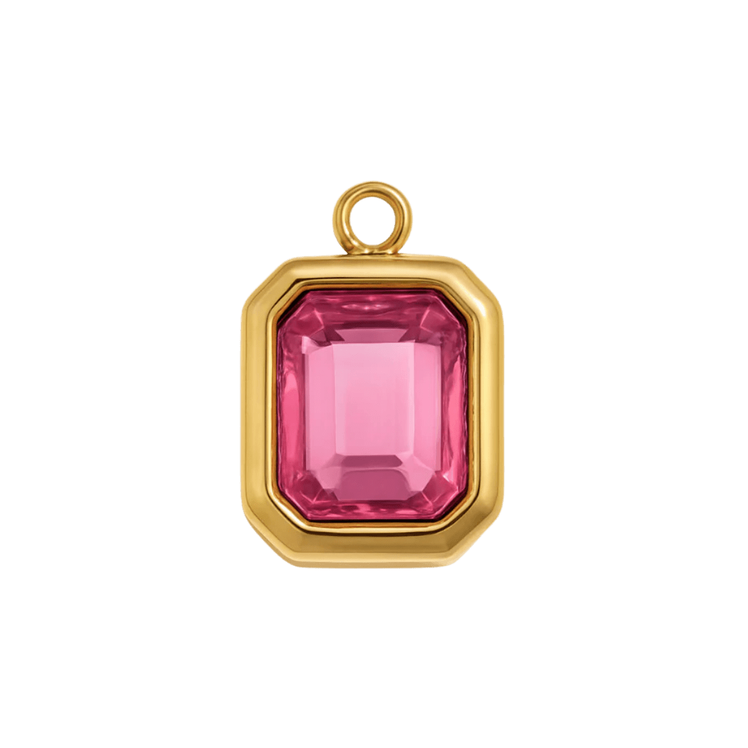 Pendant Birthstone Charm - Luisa Luxe gold jewellery