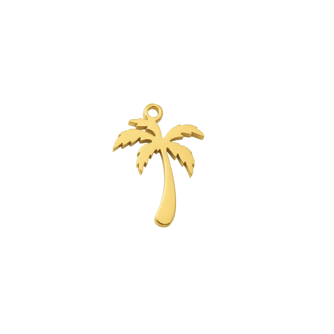 Palm Tree Charm - Luisa Luxe gold jewellery