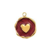 Red Heart Medallion