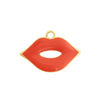 Red Lips Charm