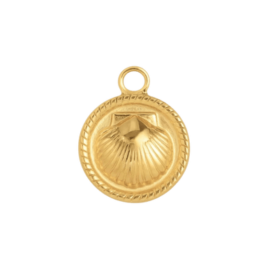 Shell Medallion Charm