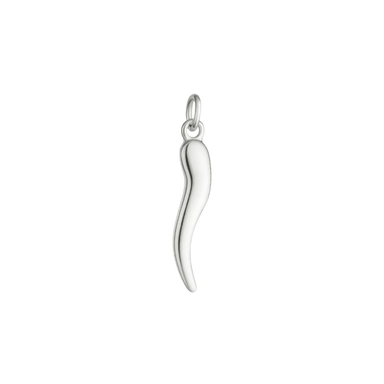 Silver Cornicello Charm