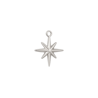 Silver Dainty Star Charm