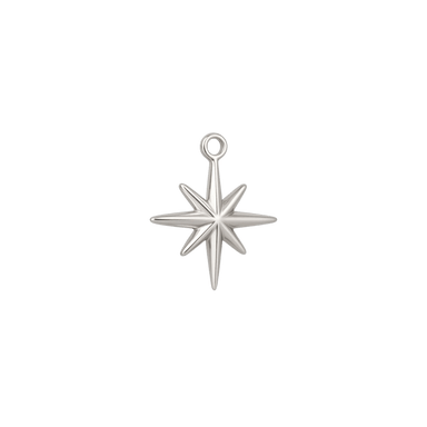 Silver Dainty Star Charm