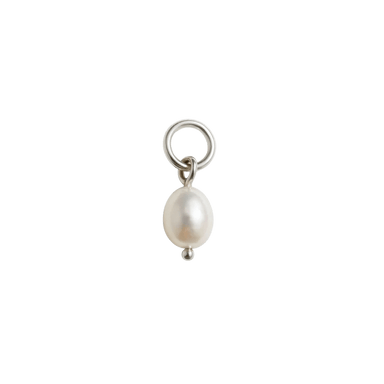Silver Freshwater Pearl Charm