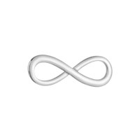 Silver Infinity Charm