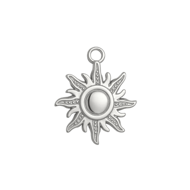 Silver Supernova Charm