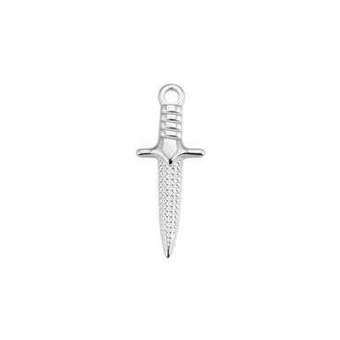 Silver Sword Charm