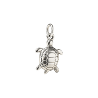 Silver Turtle Charm