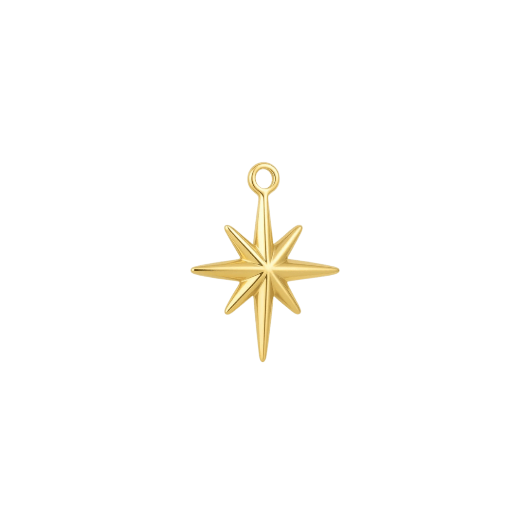 Dainty Star Charm - Luisa Luxe gold jewellery