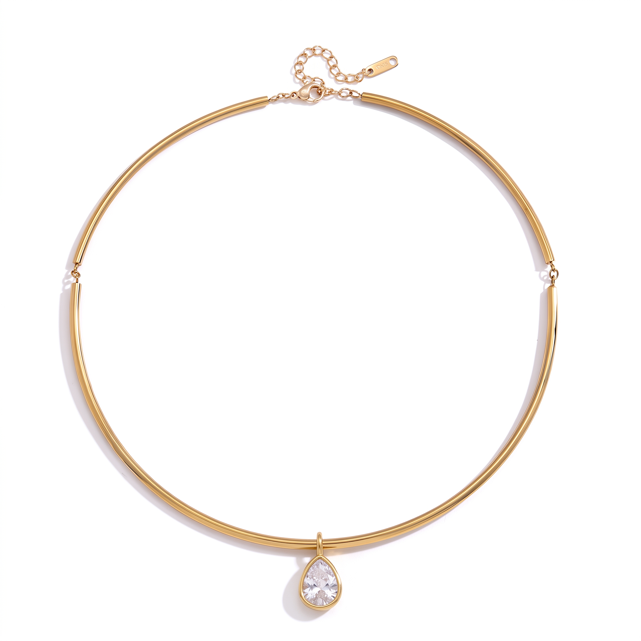 Halo Necklace | Gold