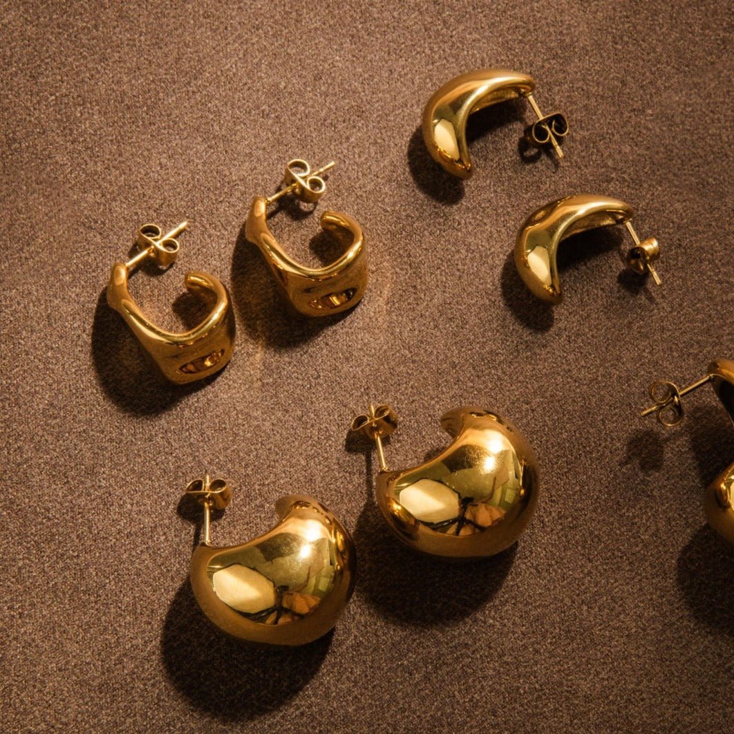 Aaliyah Earrings - Luisa Luxe gold jewellery