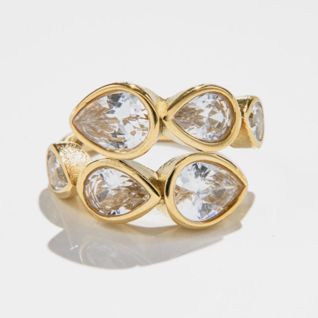 Adira Ring - Luisa Luxe gold jewellery