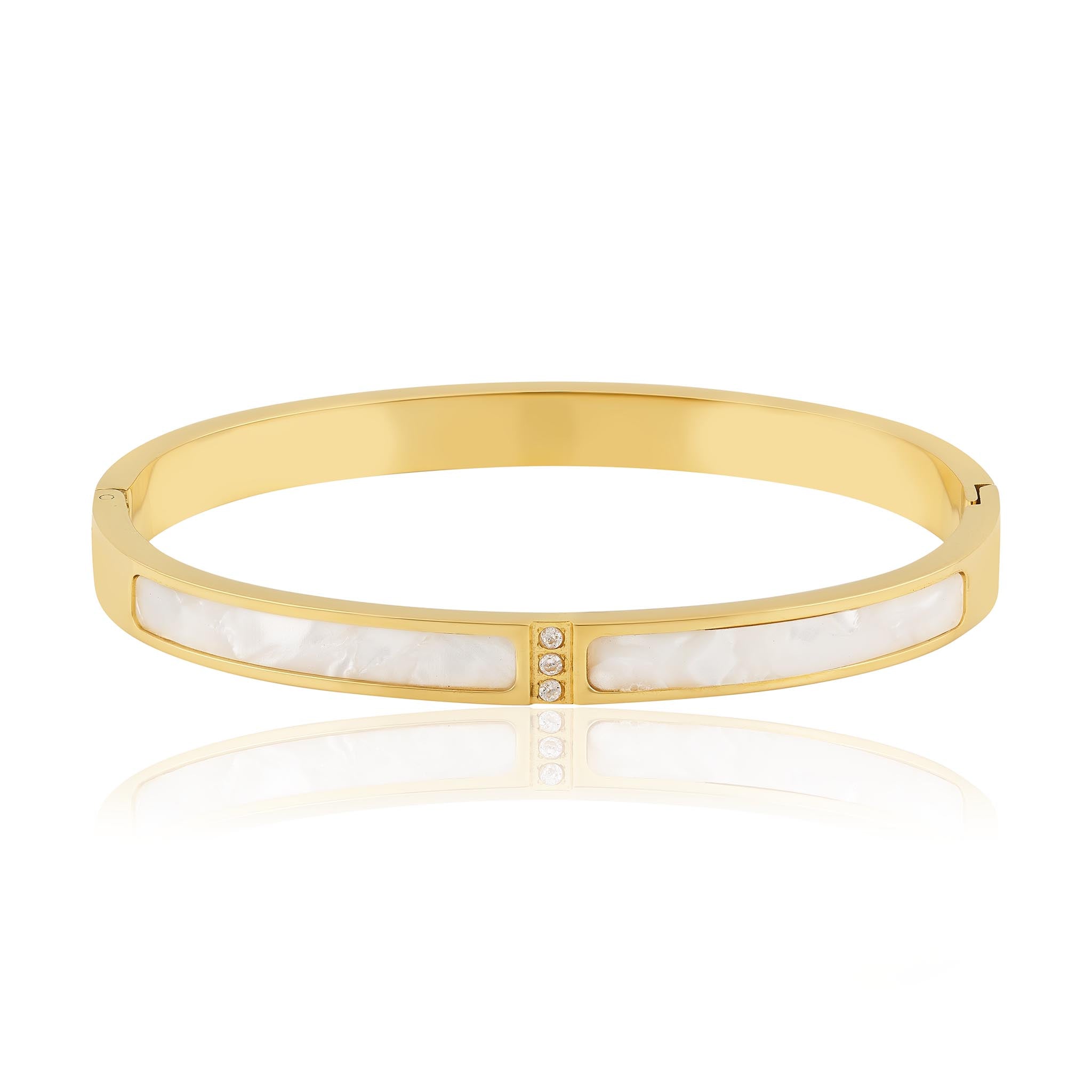 Aisha Bangle - Luisa Luxe gold jewellery
