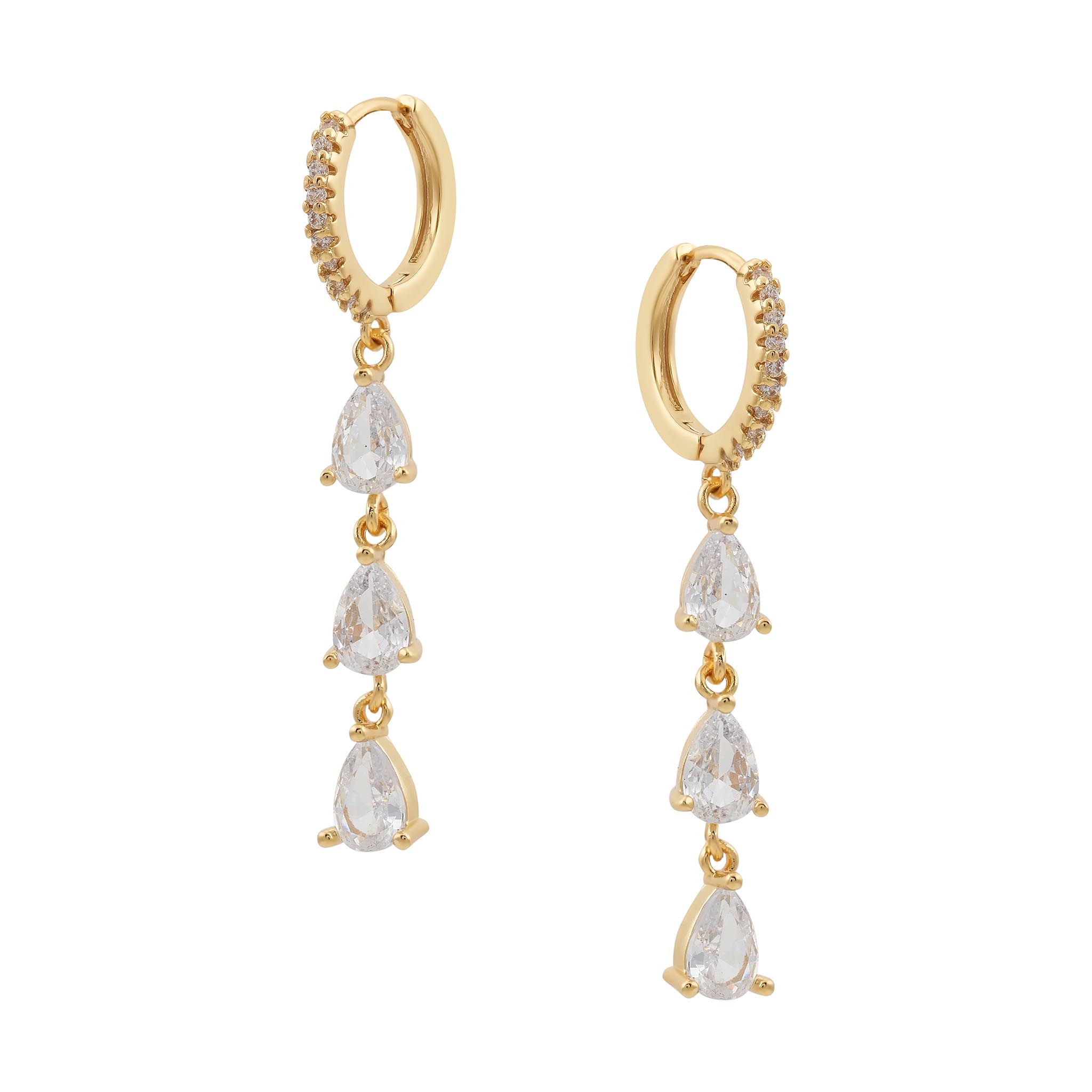 Alannah Earrings - Luisa Luxe gold jewellery