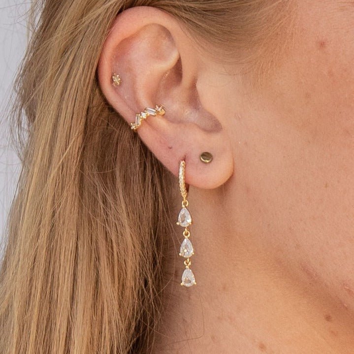 Alannah Earrings - Luisa Luxe gold jewellery