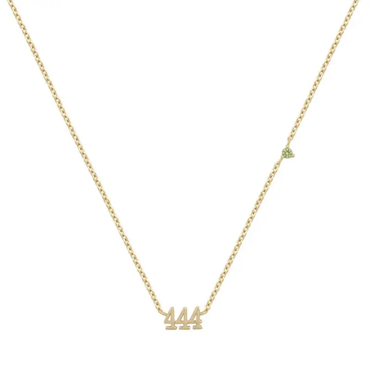 Angel Numbers Necklace - Luisa Luxe gold jewellery