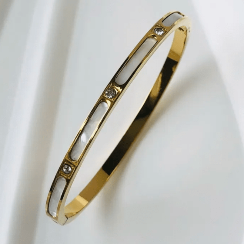 Ashley Bangle - Luisa Luxe gold jewellery