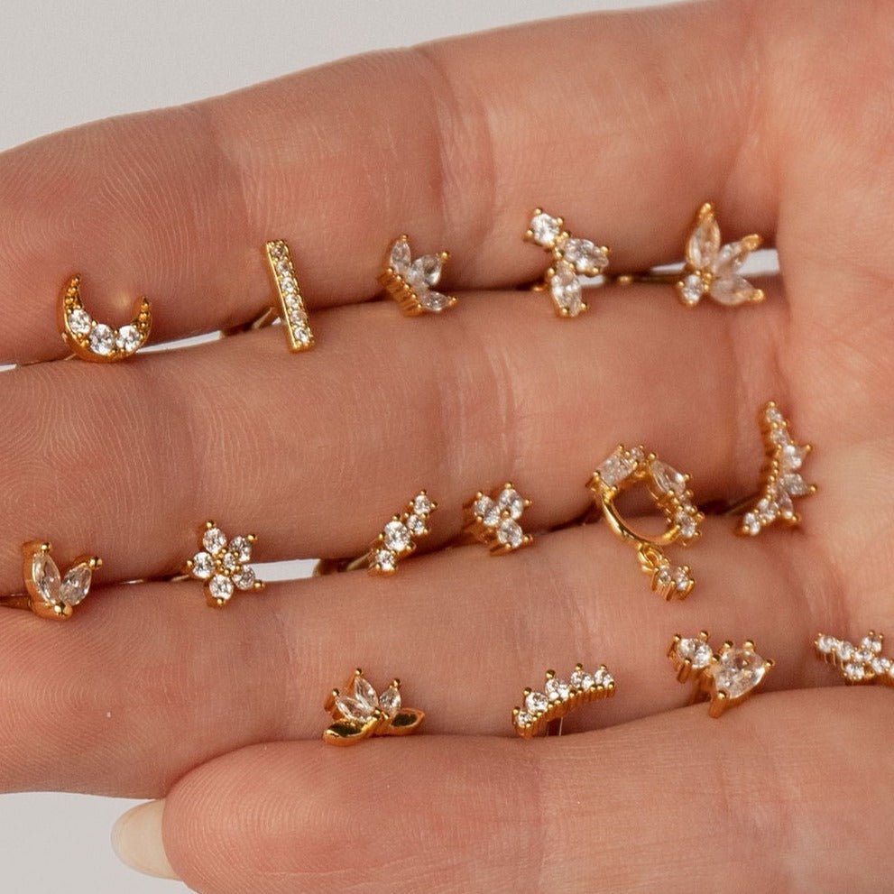 Bell Single Earring - Luisa Luxe gold jewellery