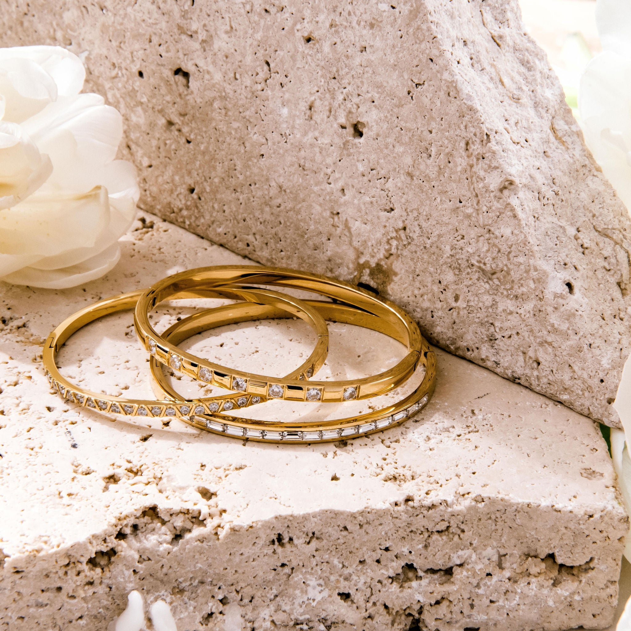 Belle Bangle - Luisa Luxe gold jewellery