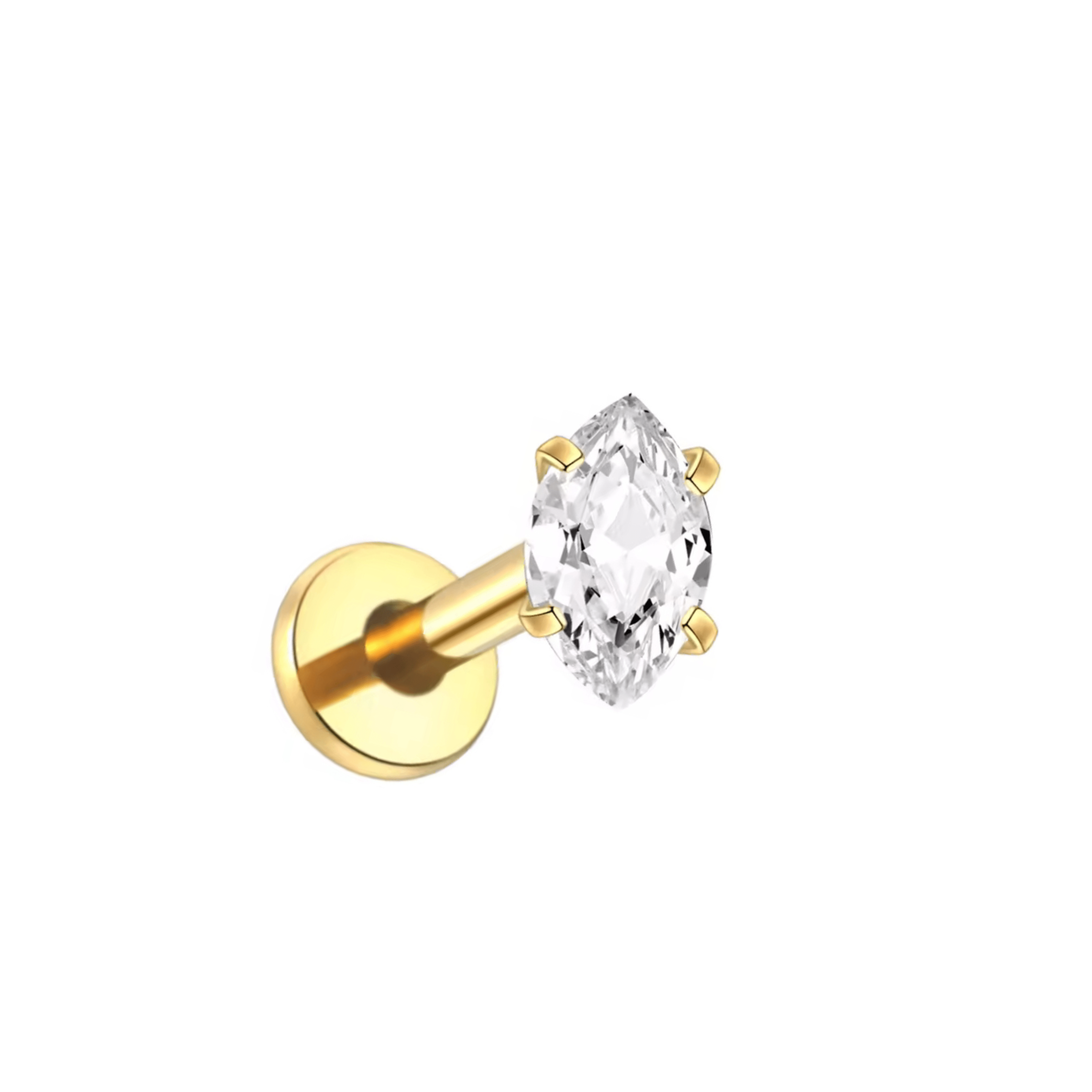 Betty Single Earring - Luisa Luxe gold jewellery