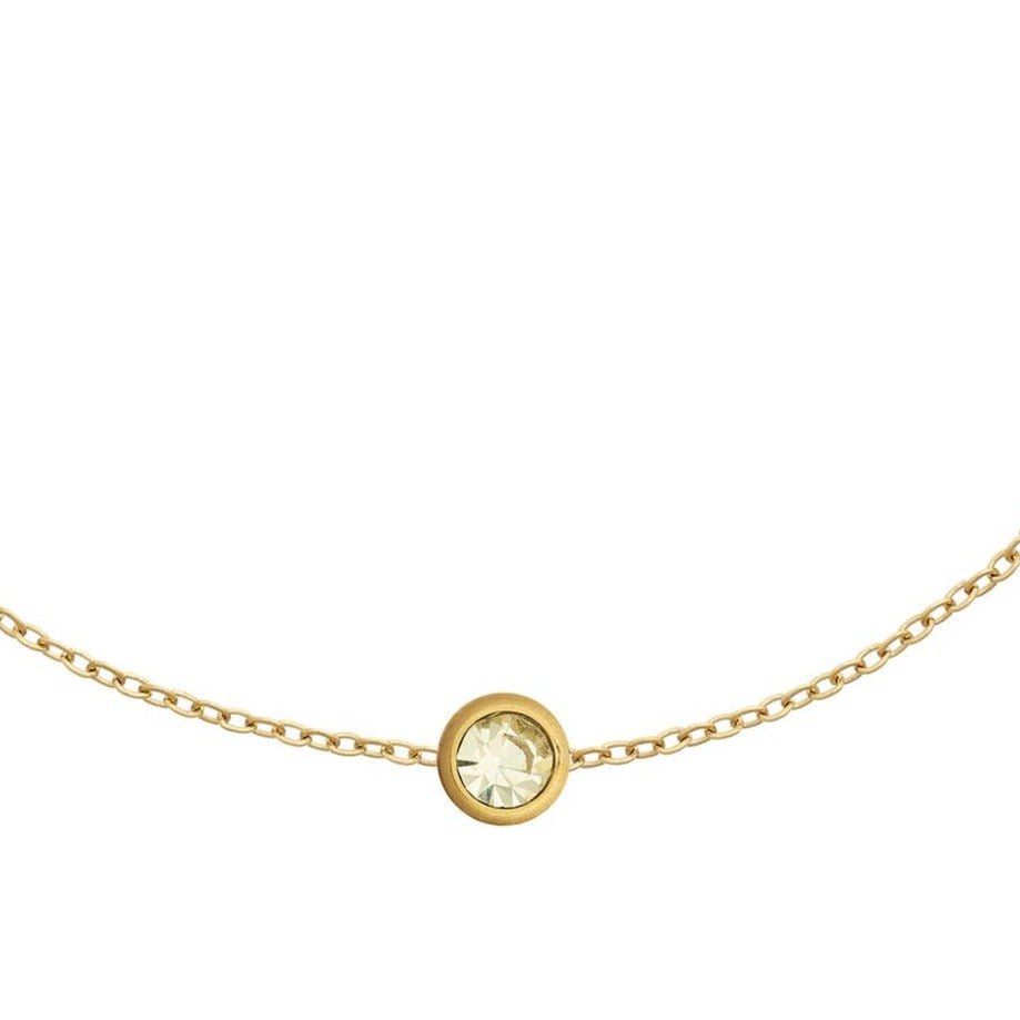 Birthstone Anklet - Luisa Luxe gold jewellery