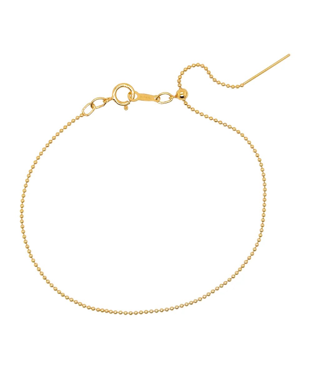 Birthstone Anklet - Luisa Luxe gold jewellery