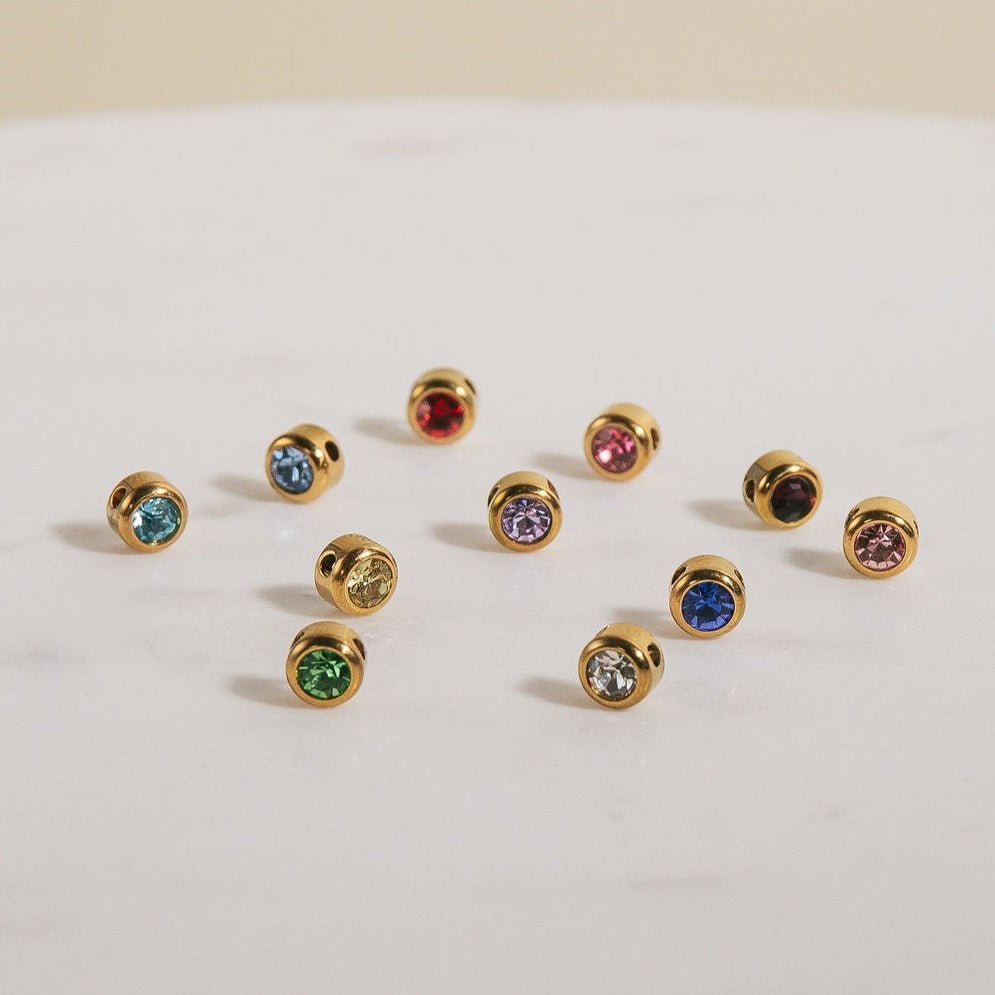 Birthstone Charm - Luisa Luxe gold jewellery