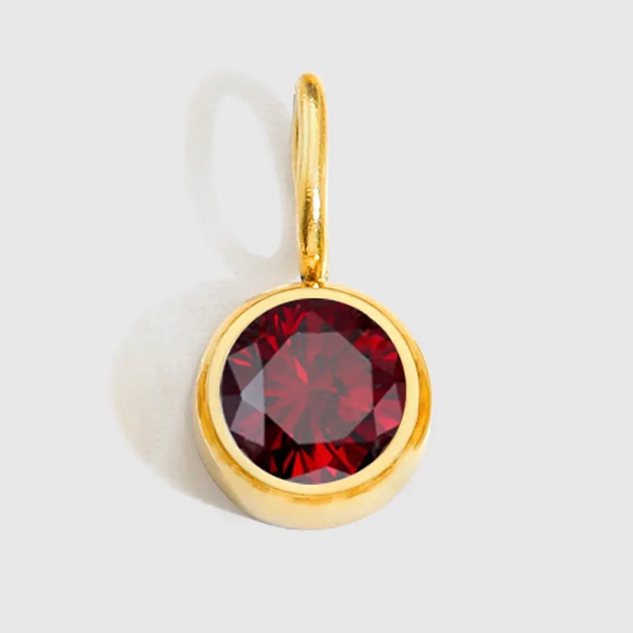 Birthstone Pendant Charm - Luisa Luxe gold jewellery