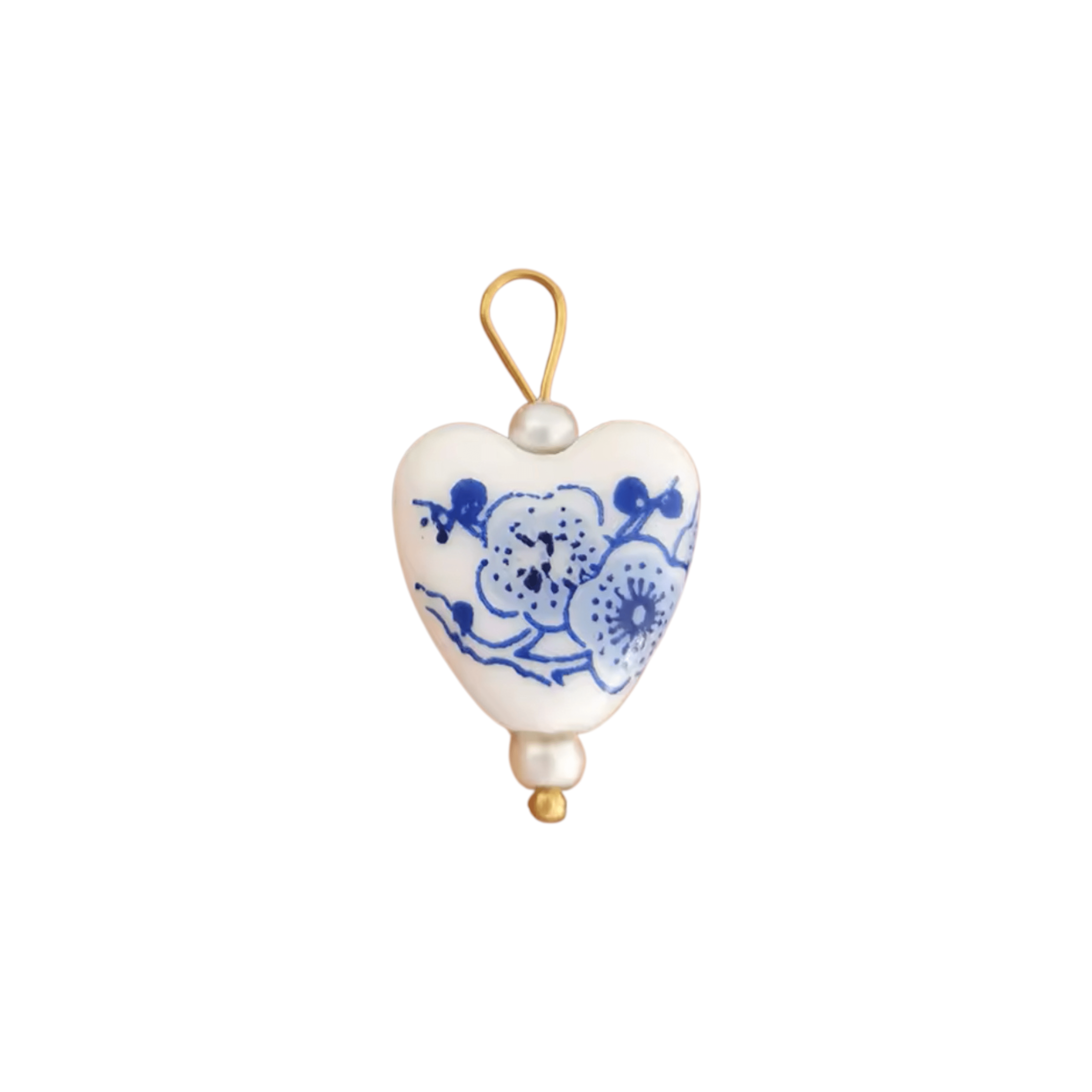 Blue Willow Charm - Luisa Luxe gold jewellery