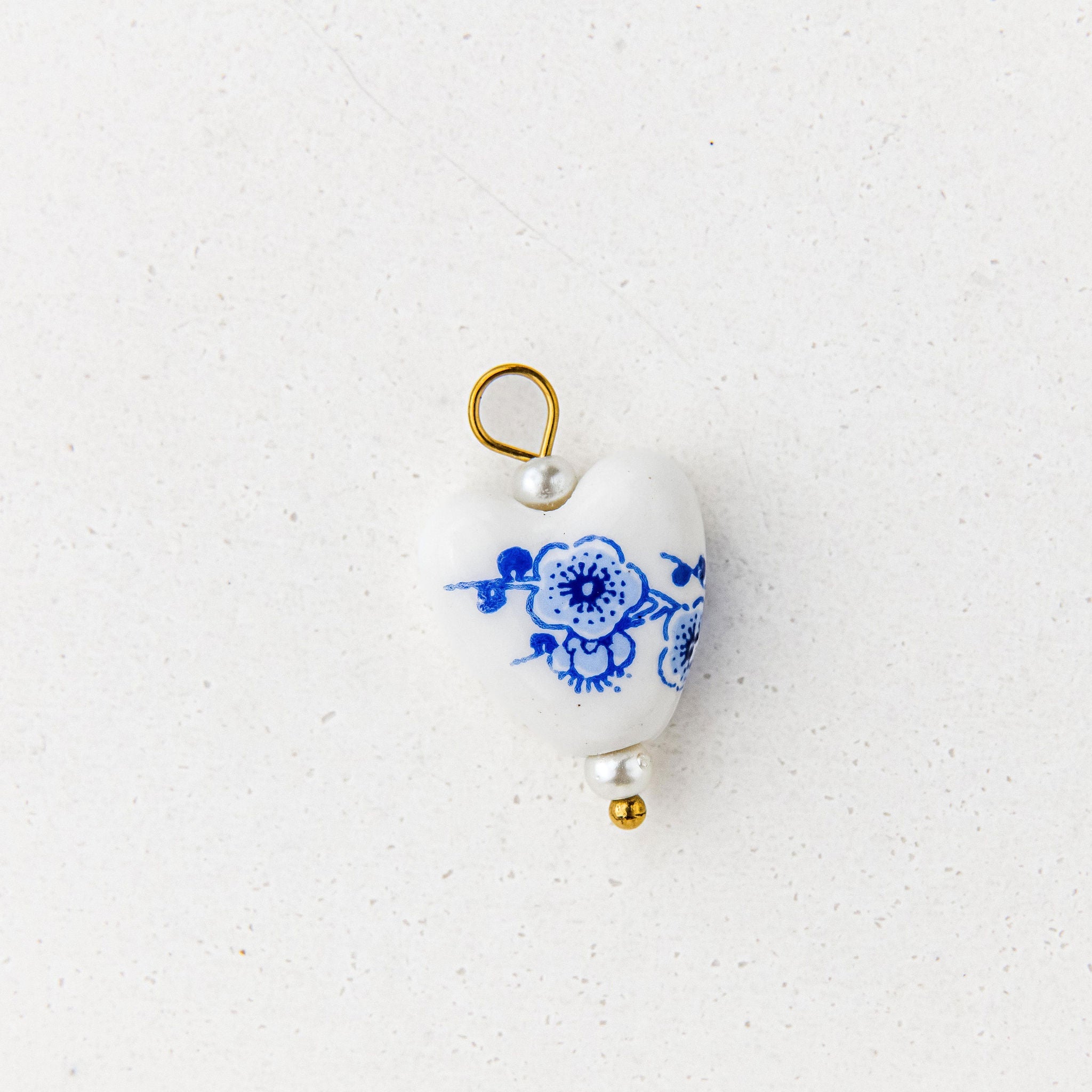 Blue Willow Charm - Luisa Luxe gold jewellery