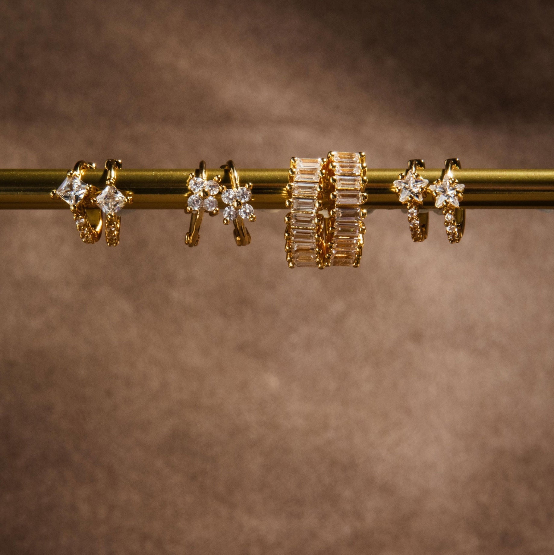 Cady Earrings - Luisa Luxe gold jewellery