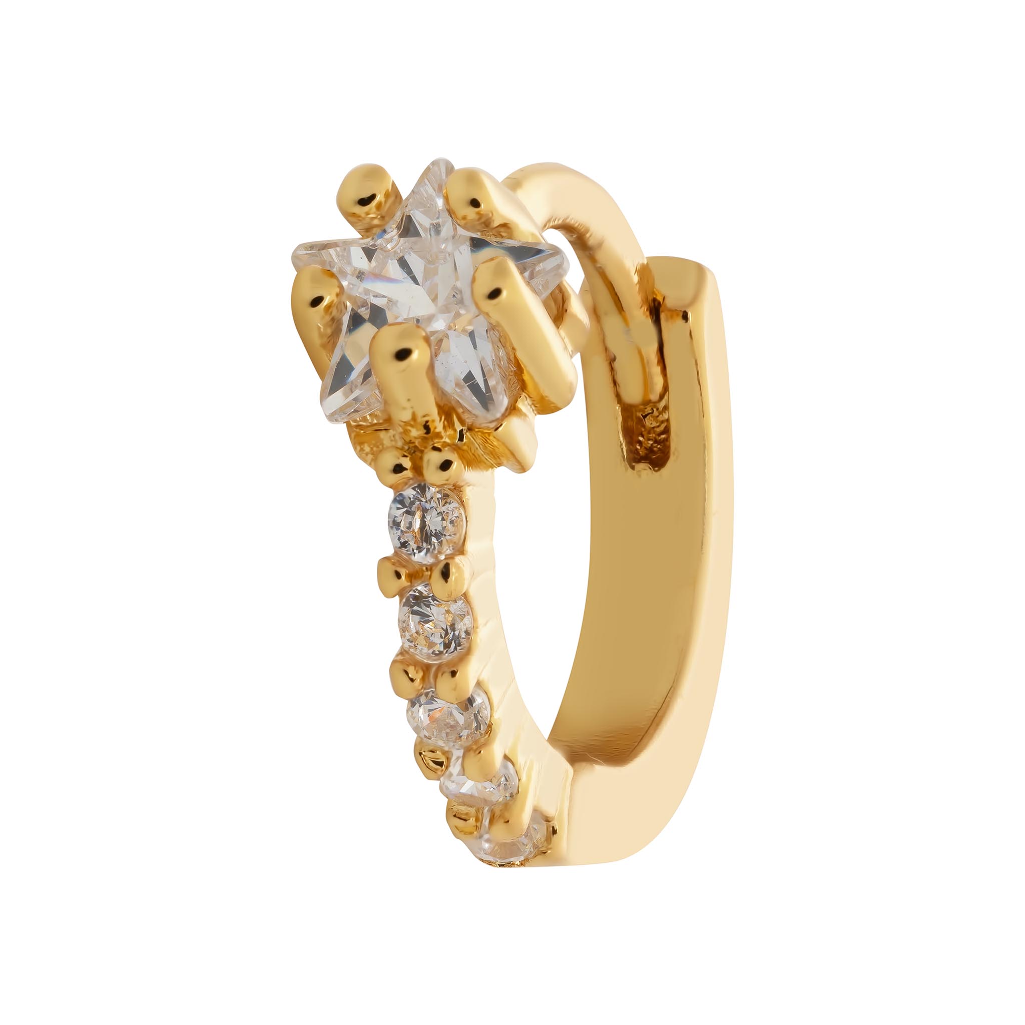 Cady Single Earring - Luisa Luxe gold jewellery