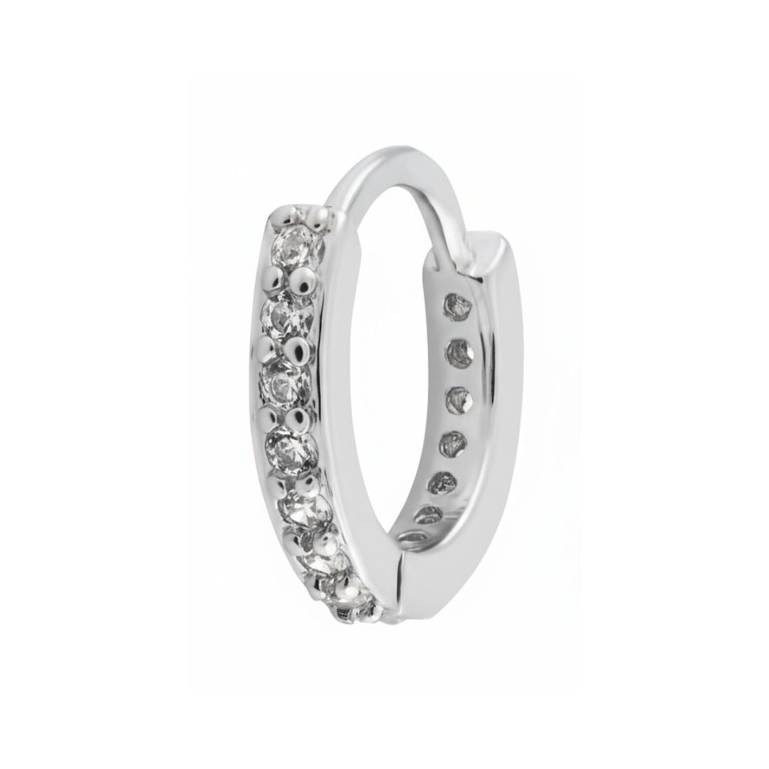 Chey Single Huggie - Luisa Luxe gold jewellery