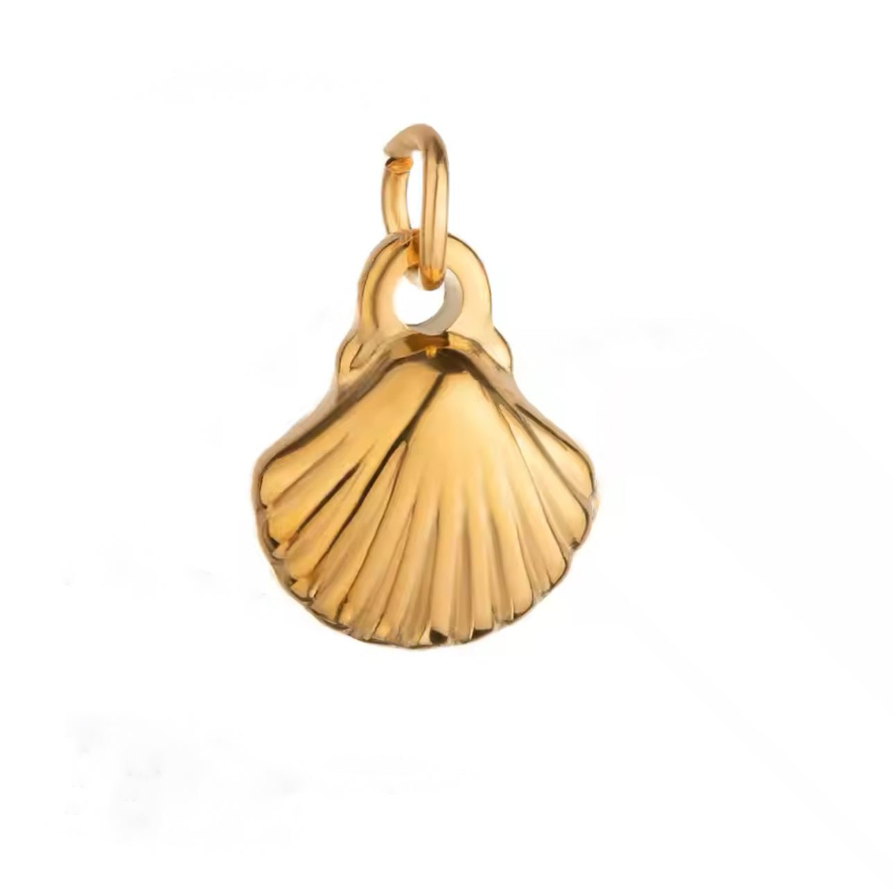 Clam Shell Charm - Luisa Luxe gold jewellery