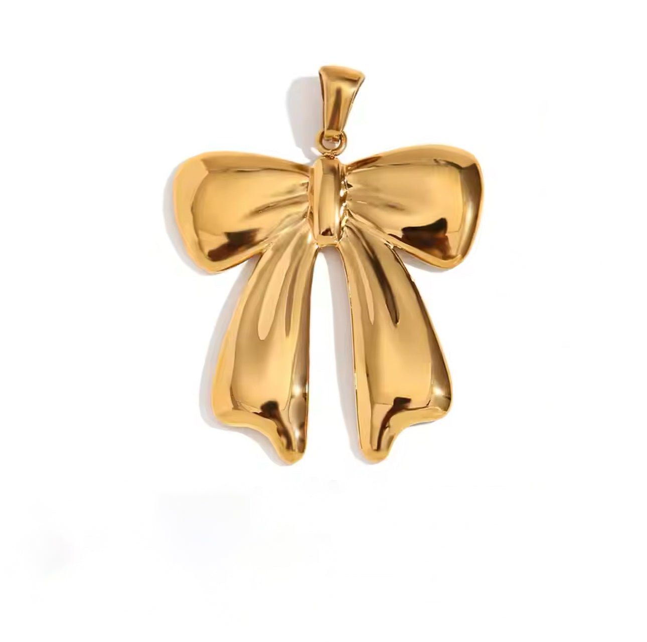 Classic Bow Charm - Luisa Luxe gold jewellery