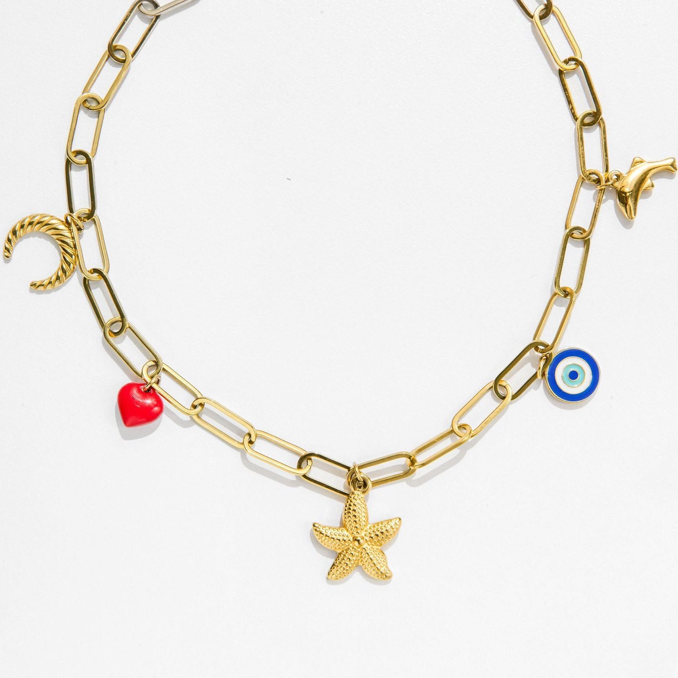 Classic Paperclip Necklace - Luisa Luxe gold jewellery