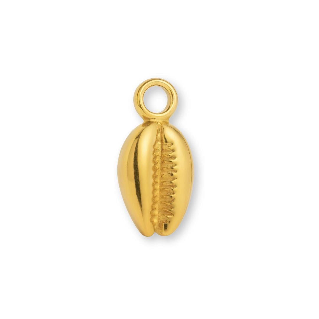 Cowrie Shell Charm - Luisa Luxe gold jewellery