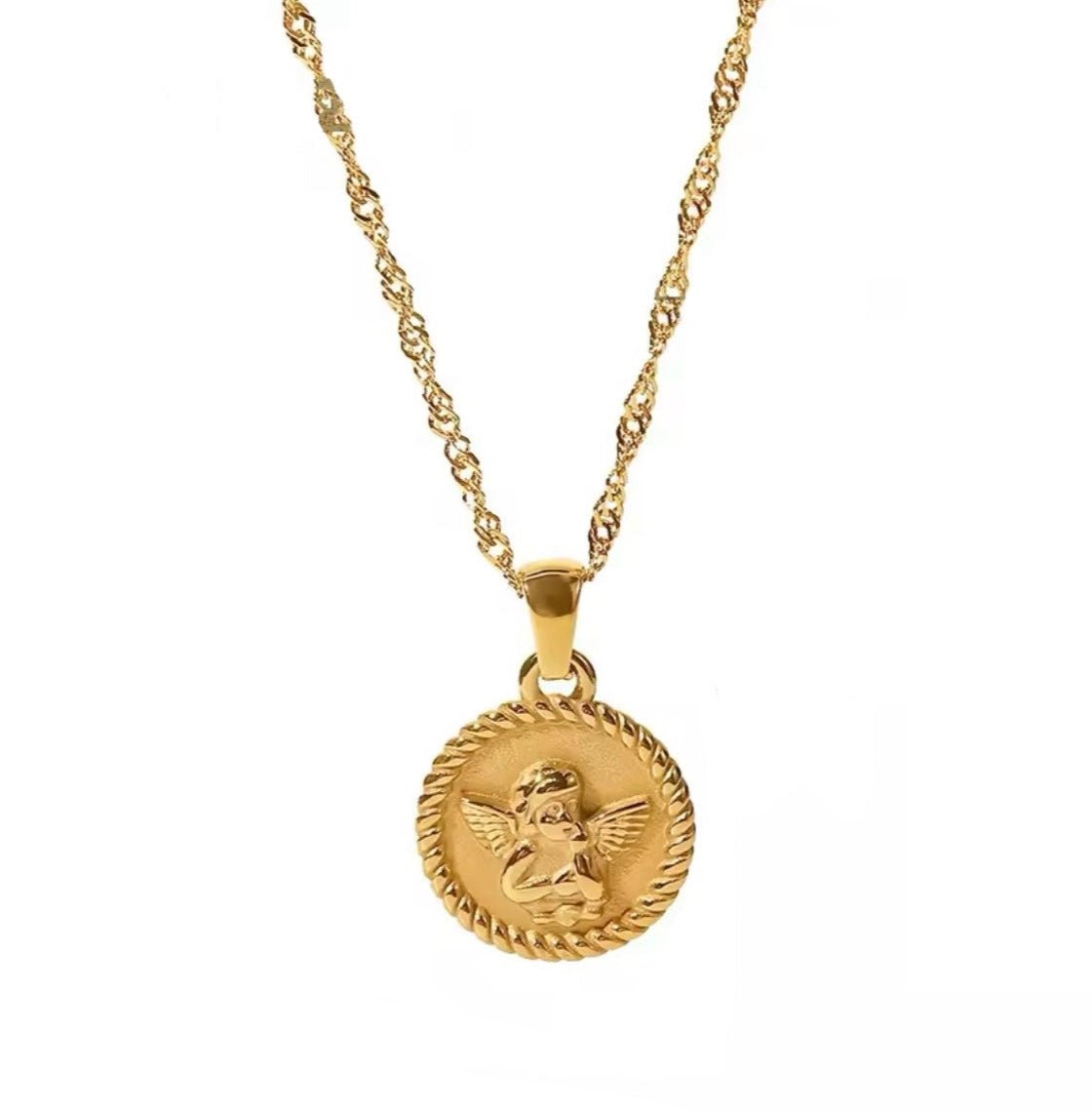 Cupid Necklace - Luisa Luxe gold jewellery