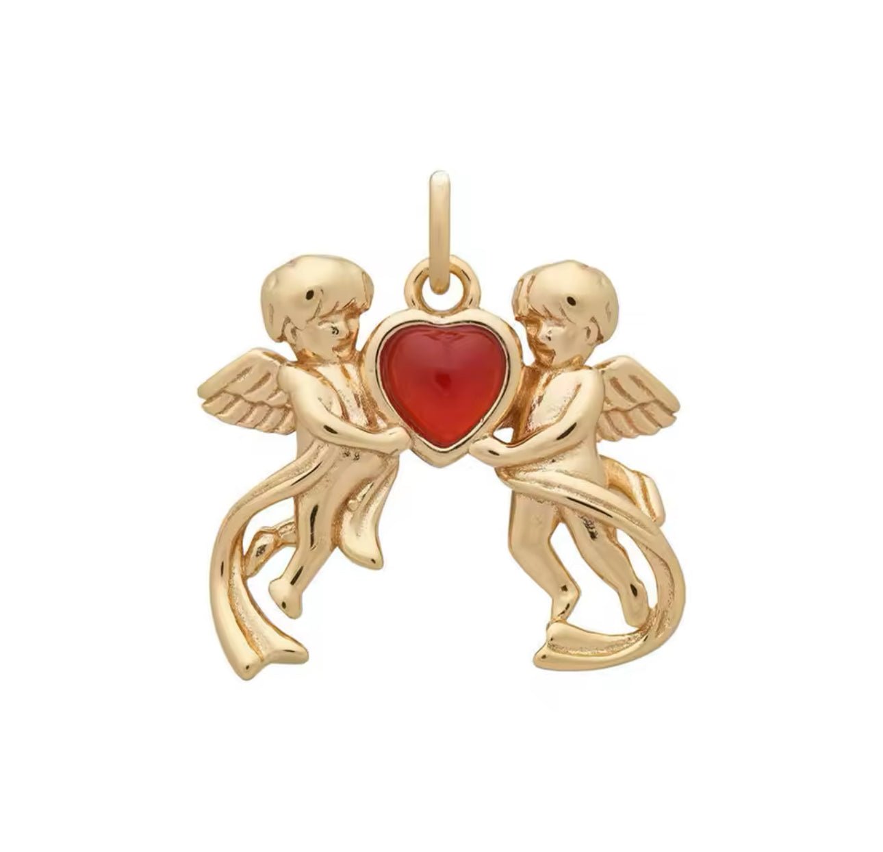 Cupid Twins Charm - Luisa Luxe gold jewellery