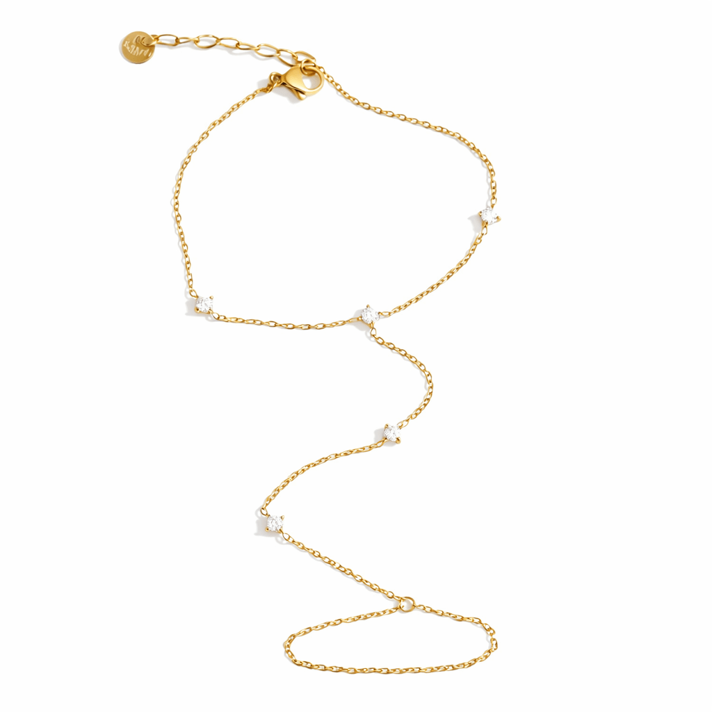 Dani Hand Chain - Luisa Luxe gold jewellery