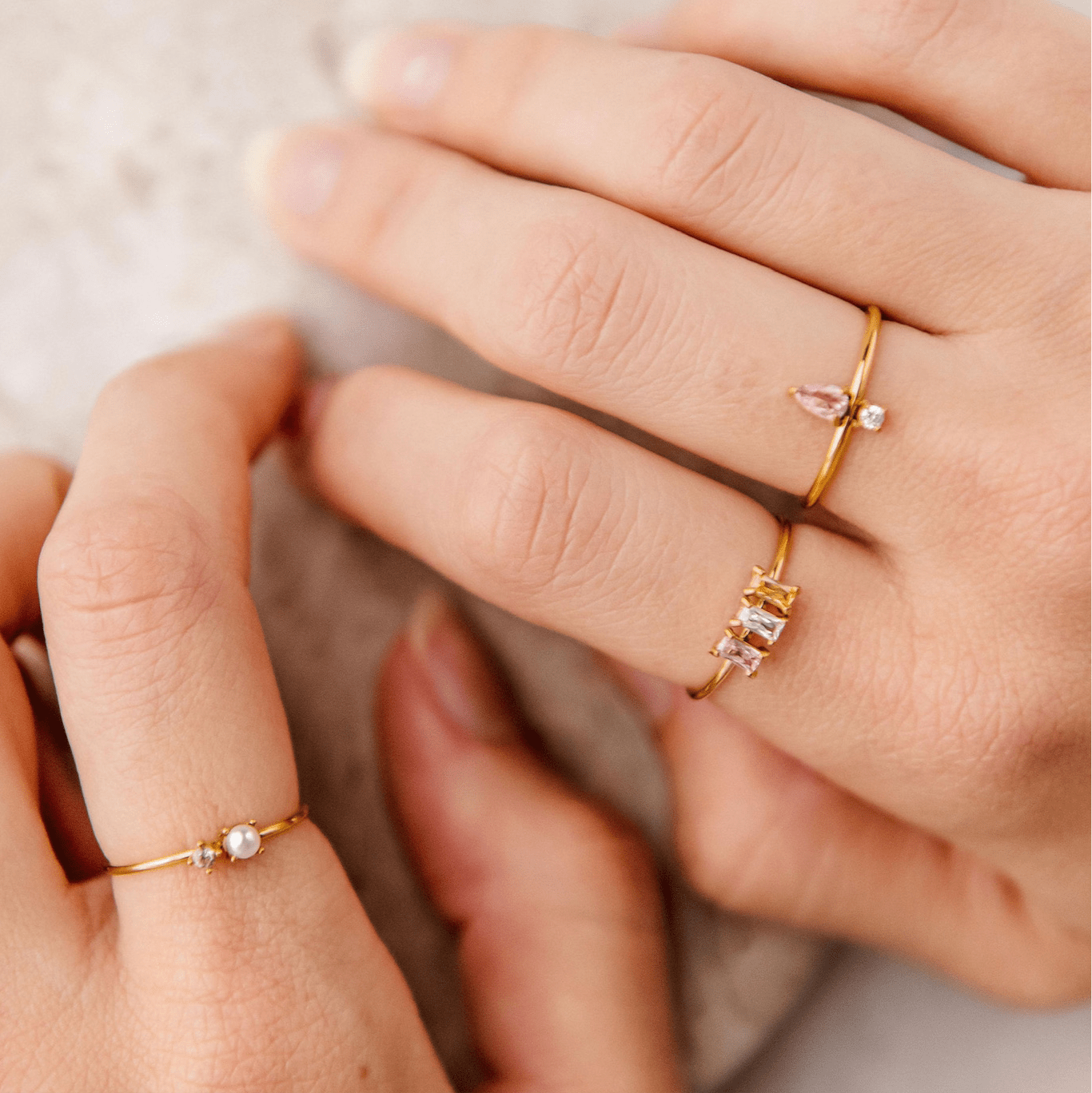 Daphne Ring - Luisa Luxe gold jewellery