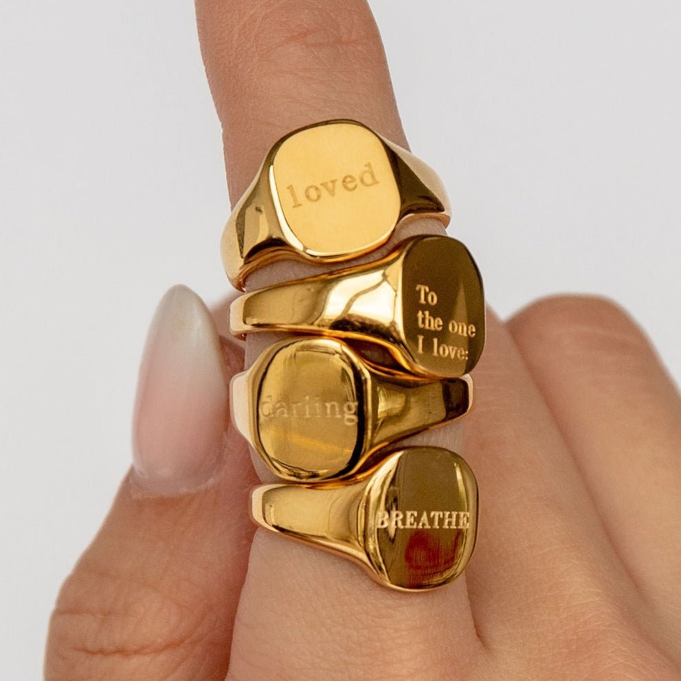 Darling Ring - Luisa Luxe gold jewellery