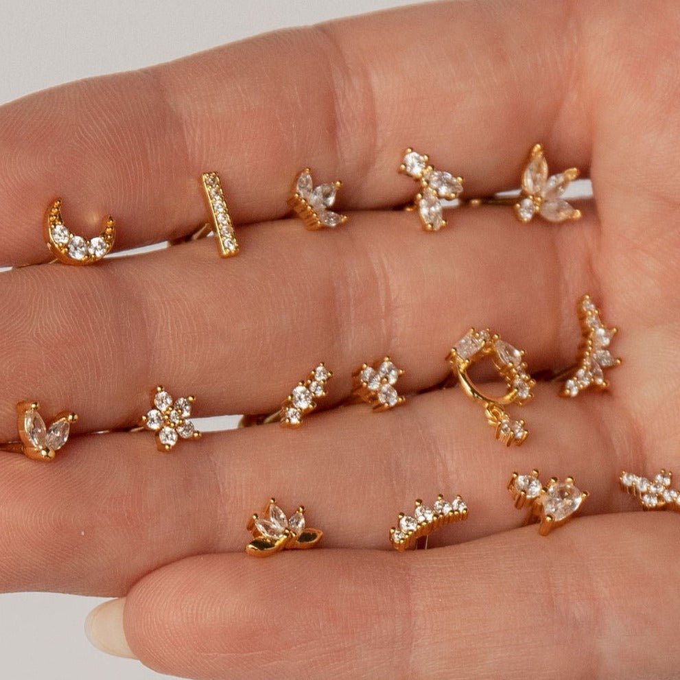 Dex Single Earring - Luisa Luxe gold jewellery